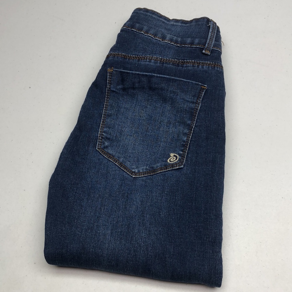 INDIGO REIN ANKLE SKINNY JEANS 5/26x26 ⭐️